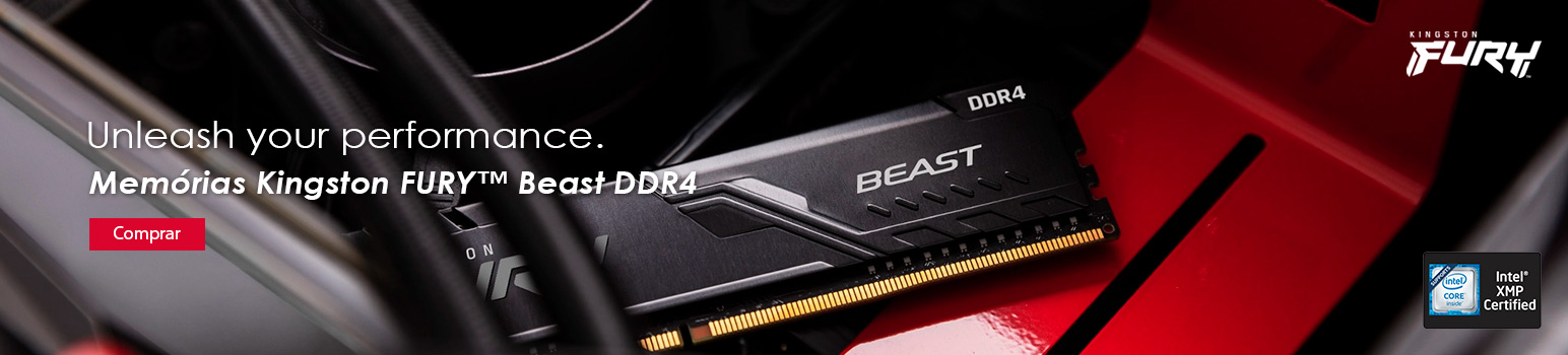 Memórias Kingston FURY™ Beast DDR4