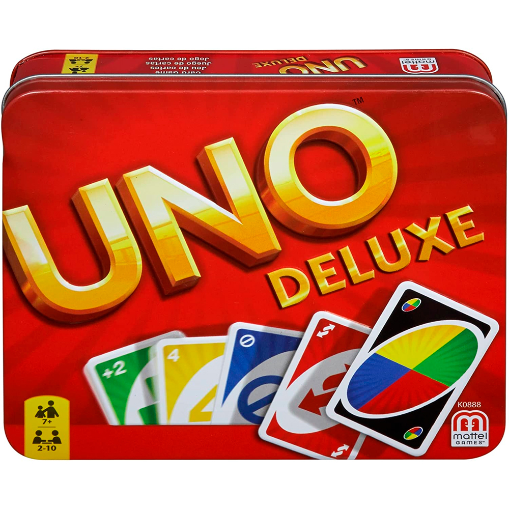 Jogo de cartas Uno edição especial em caixa metálica - Paulus Store
