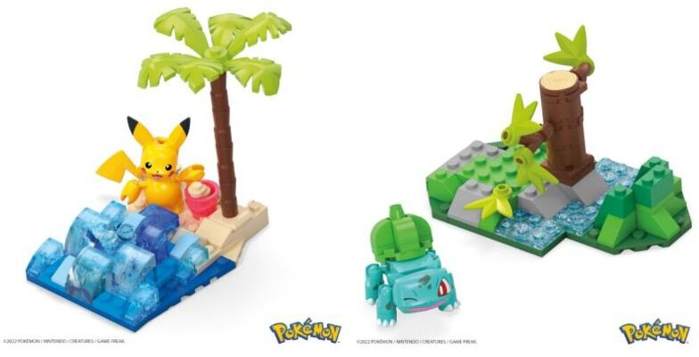 Mattel - Pokemon - Construção de ruínas Pokémon MEGA Construx com