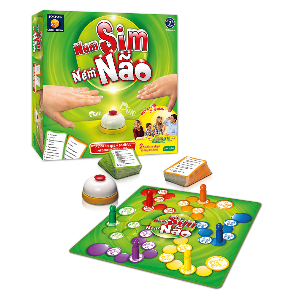 Jogo Nem Sim, Nem Não – Concentra