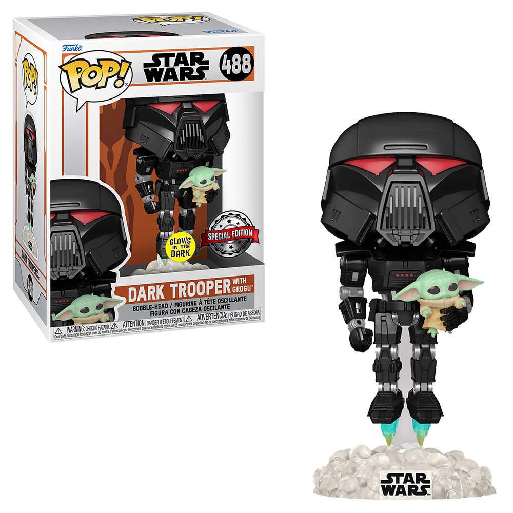 Figurine Star Wars: The Mandalorian - Dark Trooper