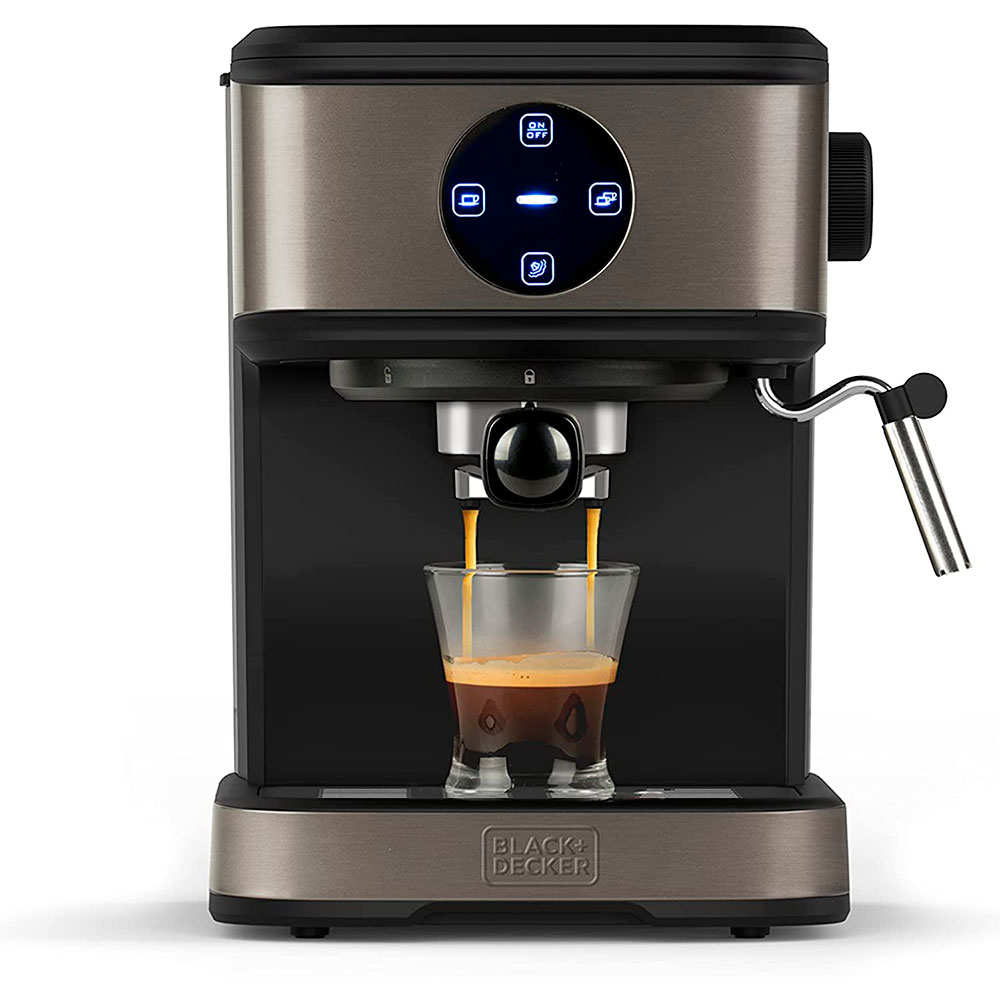 Máquina de café espresso manual plata, 1 tazas, talla única