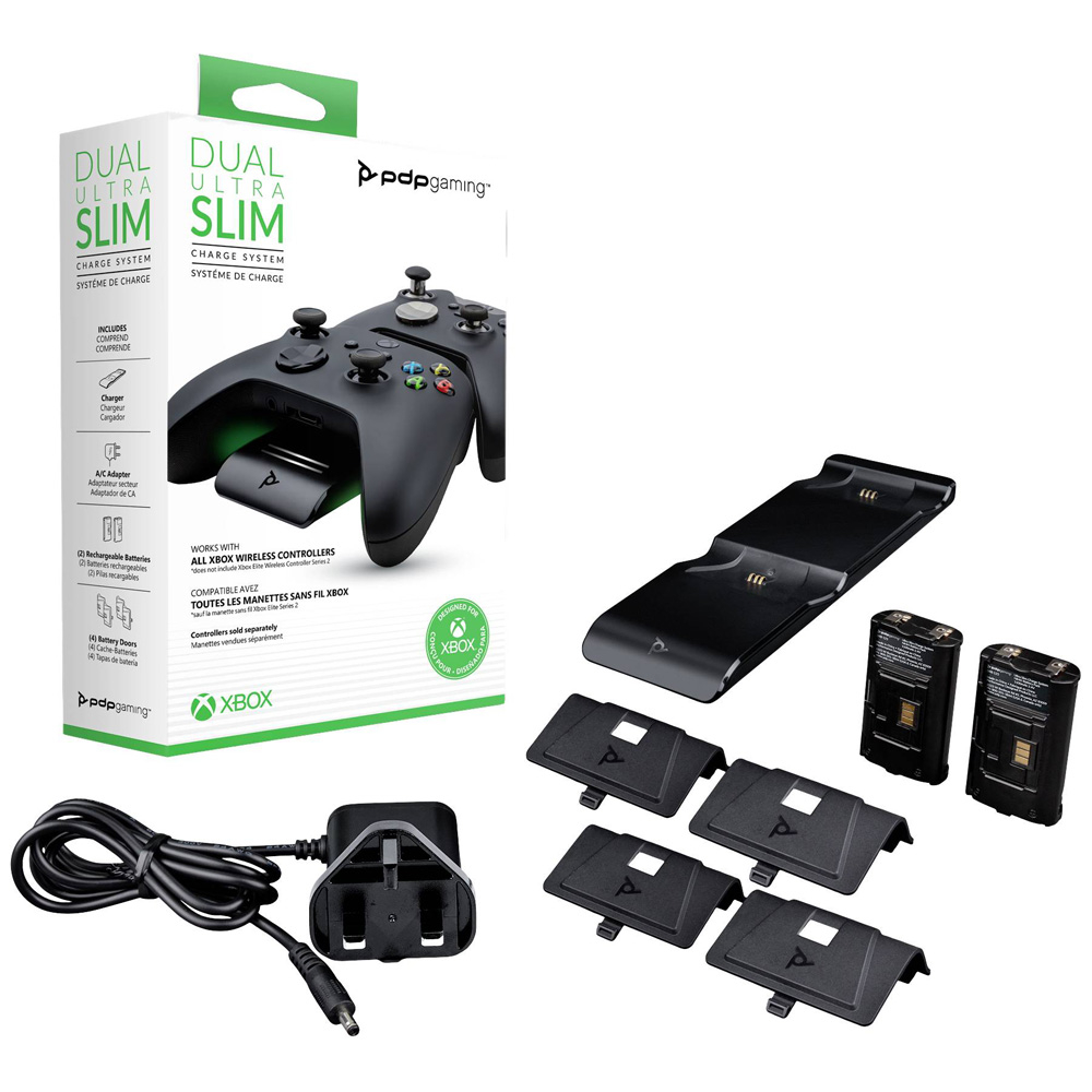 Xbox Series XS Dual Ultra Slim Charge System by PDP
