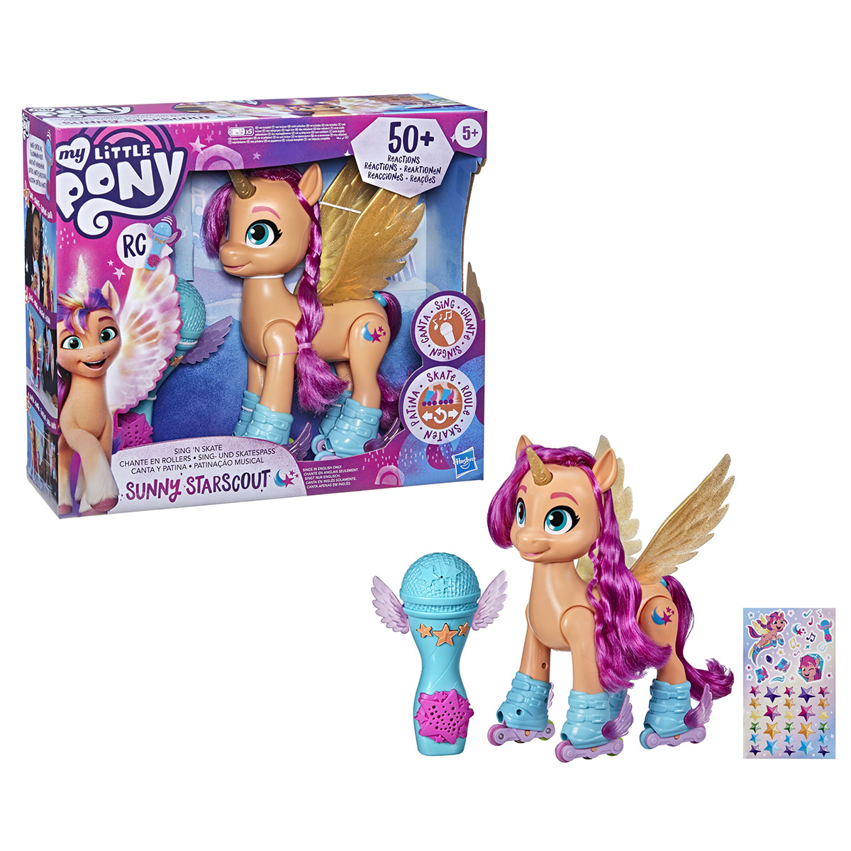 My Little Pony: A New Generation Movie Royal Gala Collection, 9 Toy Pony  Figures, 13 Accessories, Poster, Kids Easter Egg Fillers or Basket Stuffers