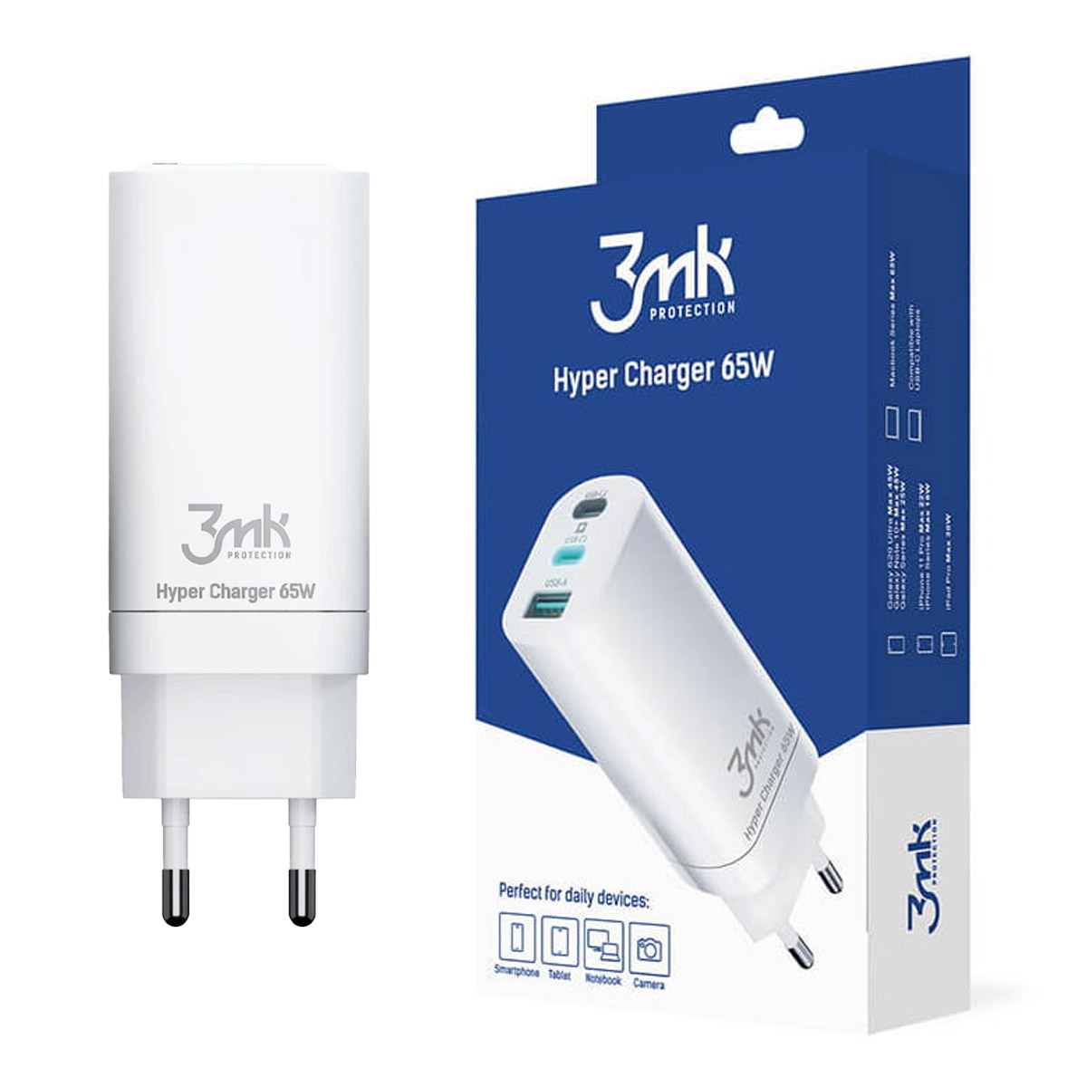 Carregador Fast Charge G4M para iPhone 13 Pro (20W - Type C - Branco)