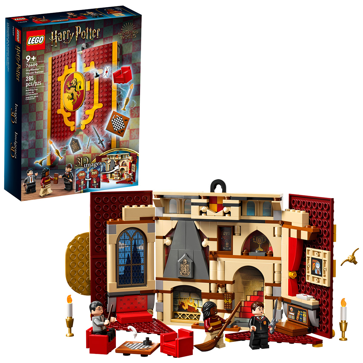 LEGO® Harry Potter™ Bandeira da Casa de Gryffindor™ - set de brinquedo de  construção divertido · LEGO · El Corte Inglés