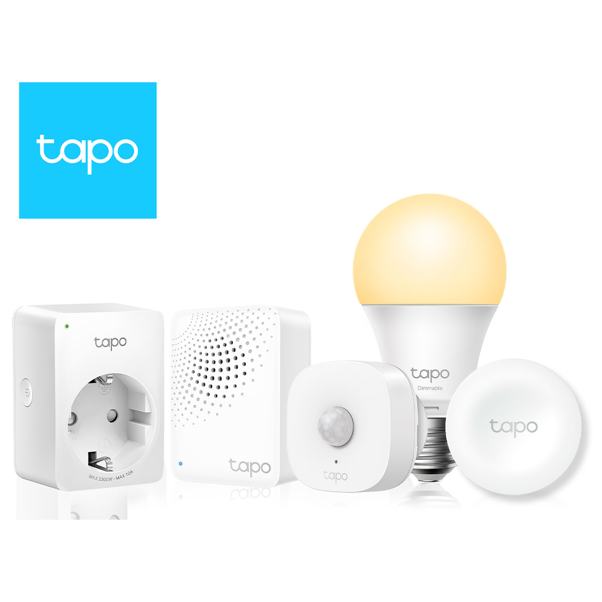 Bundle TP-Link Tapo Smart Home Energy Saving H100/T100/P110/S200B/L510E