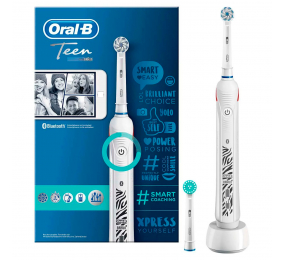 Escova de Dentes Elétrica Oral-B SmartSeries Teen Branca
