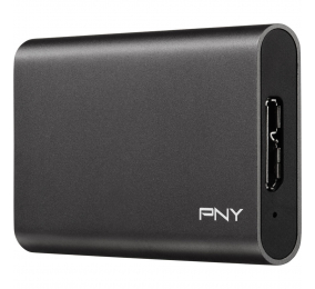 SSD Externo PNY Elite 240GB USB 3.1 Gen 1 Portable Preto