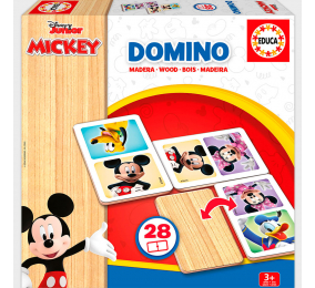 Jogo Educa Domino Madeira Mickey & Minnie