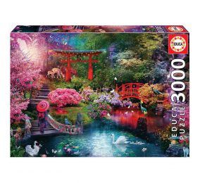 Puzzle Educa  Jardim Japonês 3000 Peças