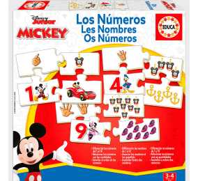 Jogo Educa Os Números Mickey And Friends