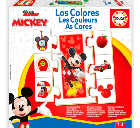 Jogo Educa As Cores Mickey And Friends