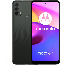 Smartphone Motorola Moto E40 6.5" 4GB/64GB Dual SIM Carbon Gray