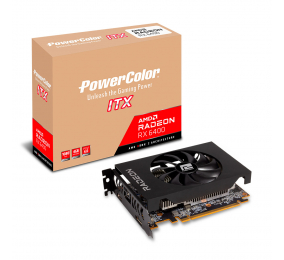 Placa Gráfica PowerColor Radeon RX 6400 ITX 4GB GDDR6