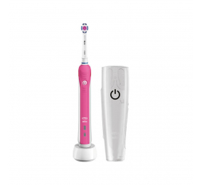 Escova de Dentes Elétrica Oral-B Pro 2500 Rosa