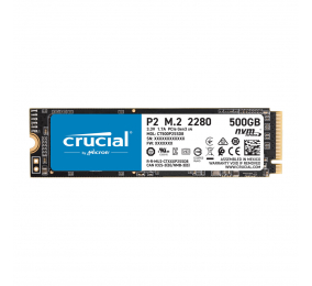 SSD M.2 2280 Crucial P2 500GB QLC NAND NVMe