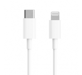 Cabo Xiaomi Mi USB Type-C para Lightning 1m Branco