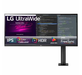 Monitor LG Ergo UltraWide 34WN780-B IPS 34" UWQHD 21:9 75Hz FreeSync