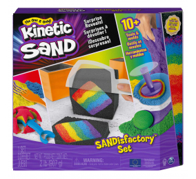 Areia Criativa Concentra Kinetic Sand Conjunto Sandisfactory