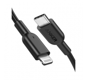 Cabo Anker PowerLine Select USB-C p/ Lightning 0.9m Preto