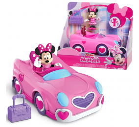 Brinquedo Famosa Minnie: Figura Articulada + Carro