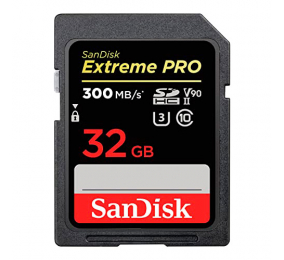 Cartão Memória SanDisk Extreme Pro UHS-I U3 SDXC 32GB