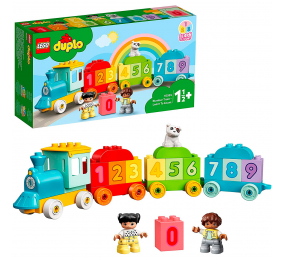 LEGO DUPLO: Comboio dos Números - Aprender a Contar | Idades 1½+ | 23 Peças | Item 10954