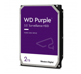 Disco Rígido 3.5" Western Digital Purple 2TB 5400RPM 256MB SATA III