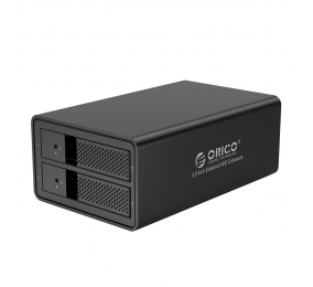 Caixa Externa 3.5" Orico 9528RU3 RAID SATA I/II/III para USB 3.0 Type-B Preta