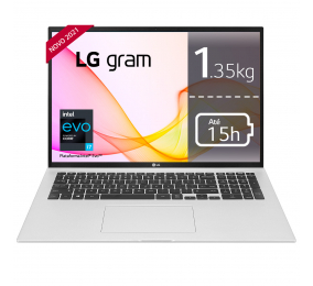 Portátil LG gram 17Z90P 17" WQXGA | i7-1165G7 | 16GB RAM | SSD 512GB | W10 Home