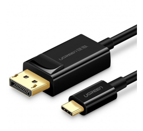 Cabo UGREEN MM139 USB-C para DisplayPort 1.5m Preto