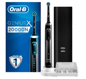 Escova de Dentes Elétrica Braun Oral-B Genius X 20000N Preta