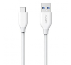 Cabo Anker PowerLine Select+ USB-A p/ USB-C 1m Branco