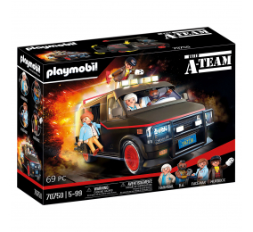 Playmobil: Carrinha do Esquadrão Classe A 69 Peças | Idades 5+ | Item 70750