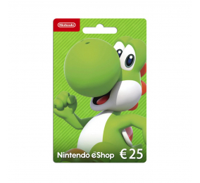Cartão Nintendo eShop 25 Euros