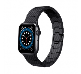 Bracelete PITAKA Carbon Fiber Link Bracelet Band Modern Apple Watch 38/40mm