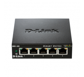 Switch D-Link DGS-105 5 Portas Gigabit UnManaged