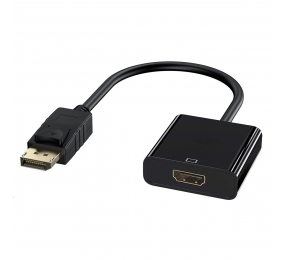 Adaptador Ewent DisplayPort p/ HDMI type A M/F 0.15m c/interlock