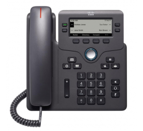 Telefone com Fios Cisco 6851 4 Linhas p/ Sistemas MPP