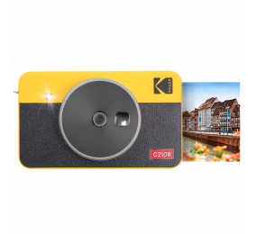 Máquina Fotográfica Instantânea Kodak Mini Shot Combo 2 Retro Yellow