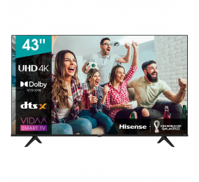 Televisão Hisense Série A6BG SmartTV 43" LED 4K UHD