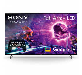 Televisão Sony X90J Series SmartTV 75" LED 4K UHD Google TV