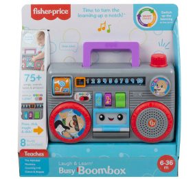 BoomBox Mattel Fisher-Price Aprender & Brincar