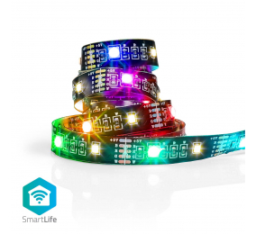 Fita LED Nedis RGB SmartLife Full Colour BTLS20RGBW 2 metros