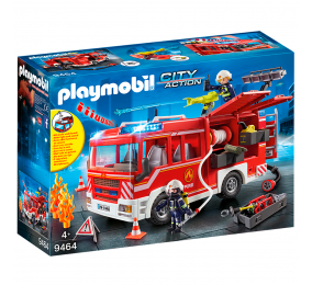 Playmobil: Carro dos Bombeiros 138 Peças | Idades 4+ | Item 9464