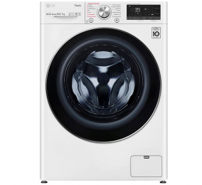 Máquina de Lavar e Secar Roupa LG F4DV7010S2W 10.5/7kg 1400RPM E Branca