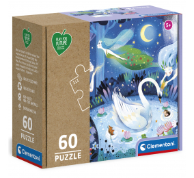 Puzzle Clementoni Enchanted Night - Play For Future - 60 Peças