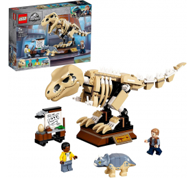 LEGO Jurassic World: Exposição de Fóssil do Dinossauro T.rex | Idades 7+ | 198 Peças | Item 76940