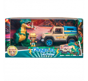 Brinquedo Famosa Pinypom Action: À Boleia Com Dinossauro